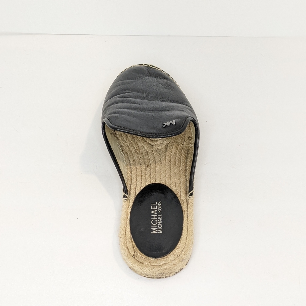 Michael kors leather espidrille sliders - Picture 3 of 16